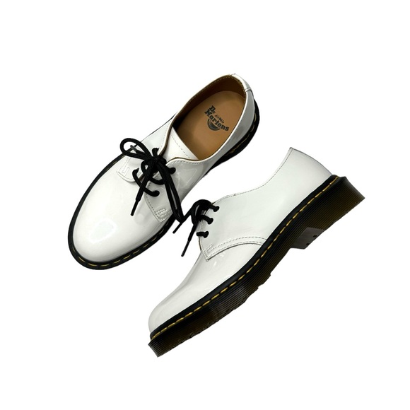 Dr. Martens | NWOB 1461 Classic Oxford in White Patent UK5/US7 - Picture 4 of 11